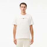 In Frankreich hergestelltes, besticktes LACOSTE-T-Shirt 