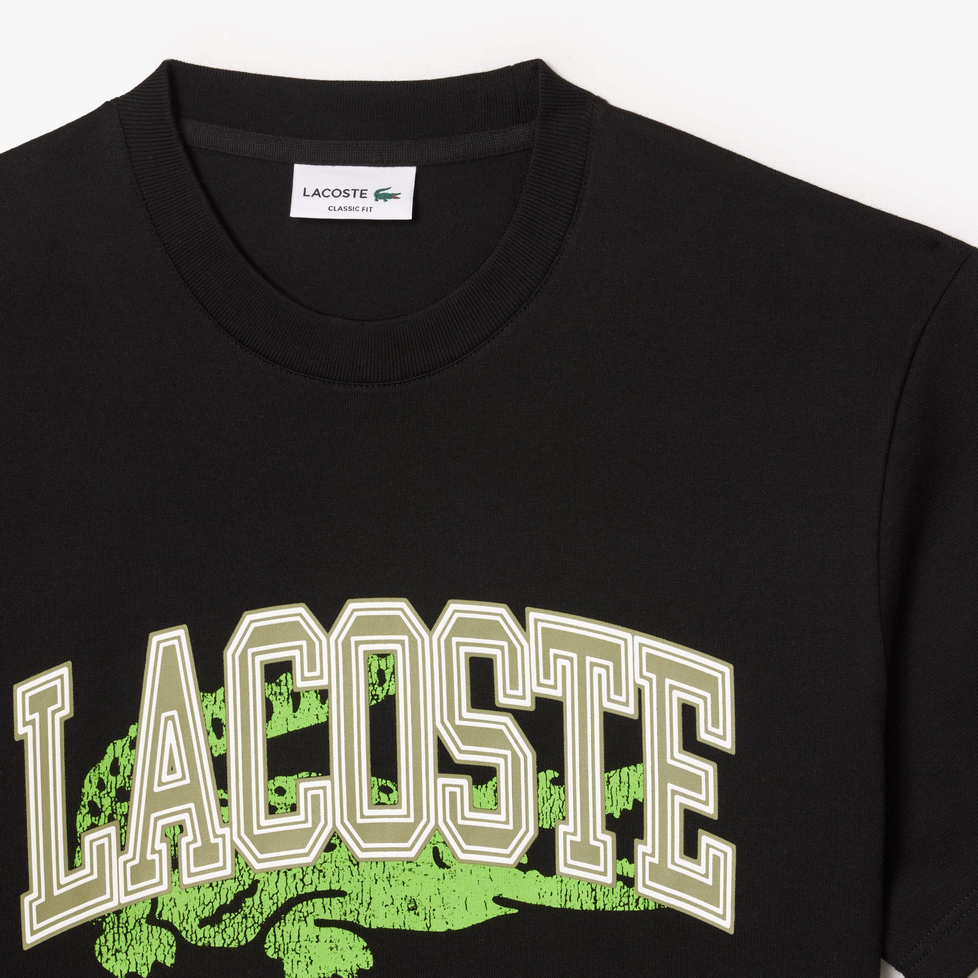 Camiseta LACOSTE Punto Jersey Black