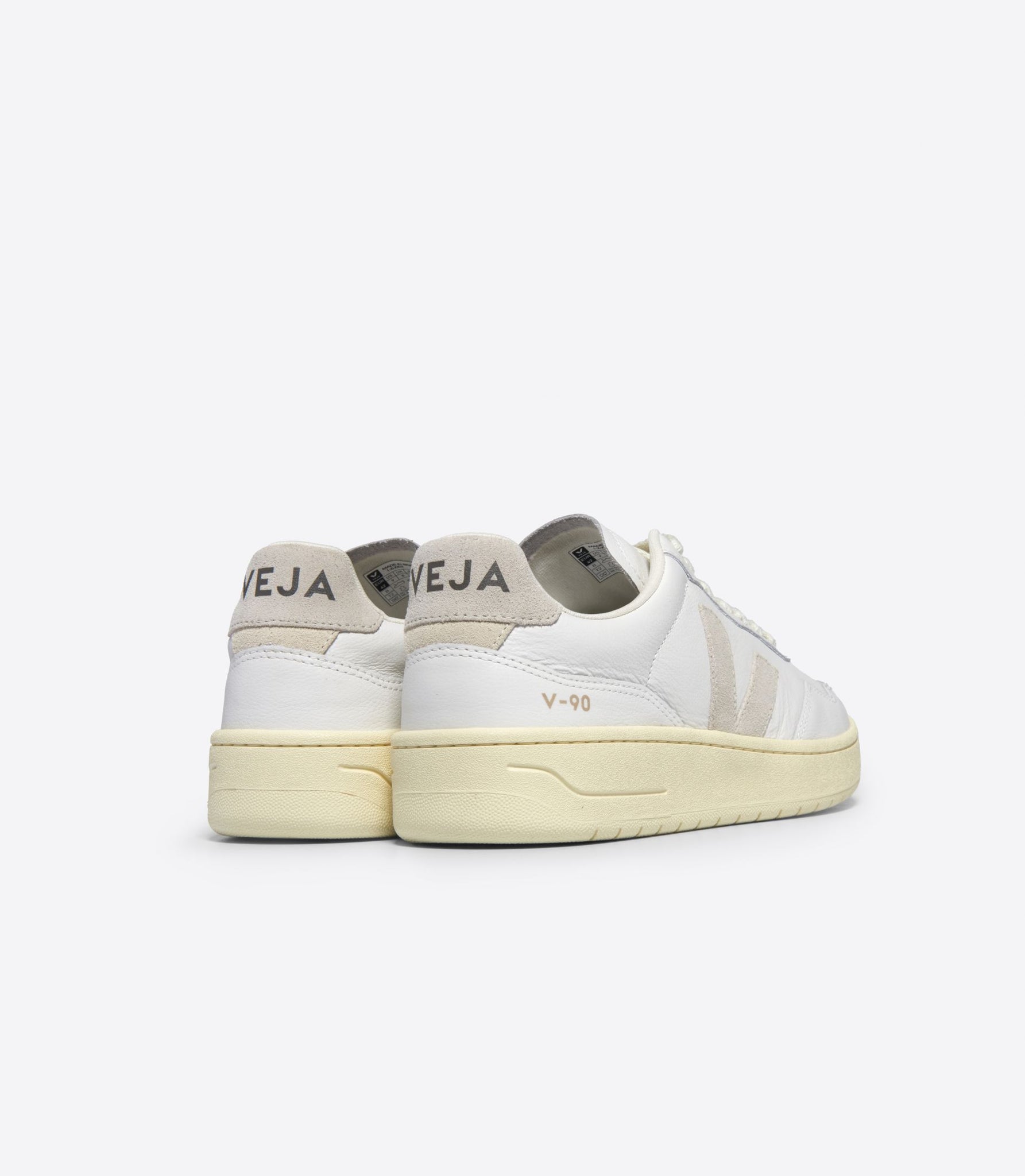 Zapatillas VEJA V-90 Leather White Natural