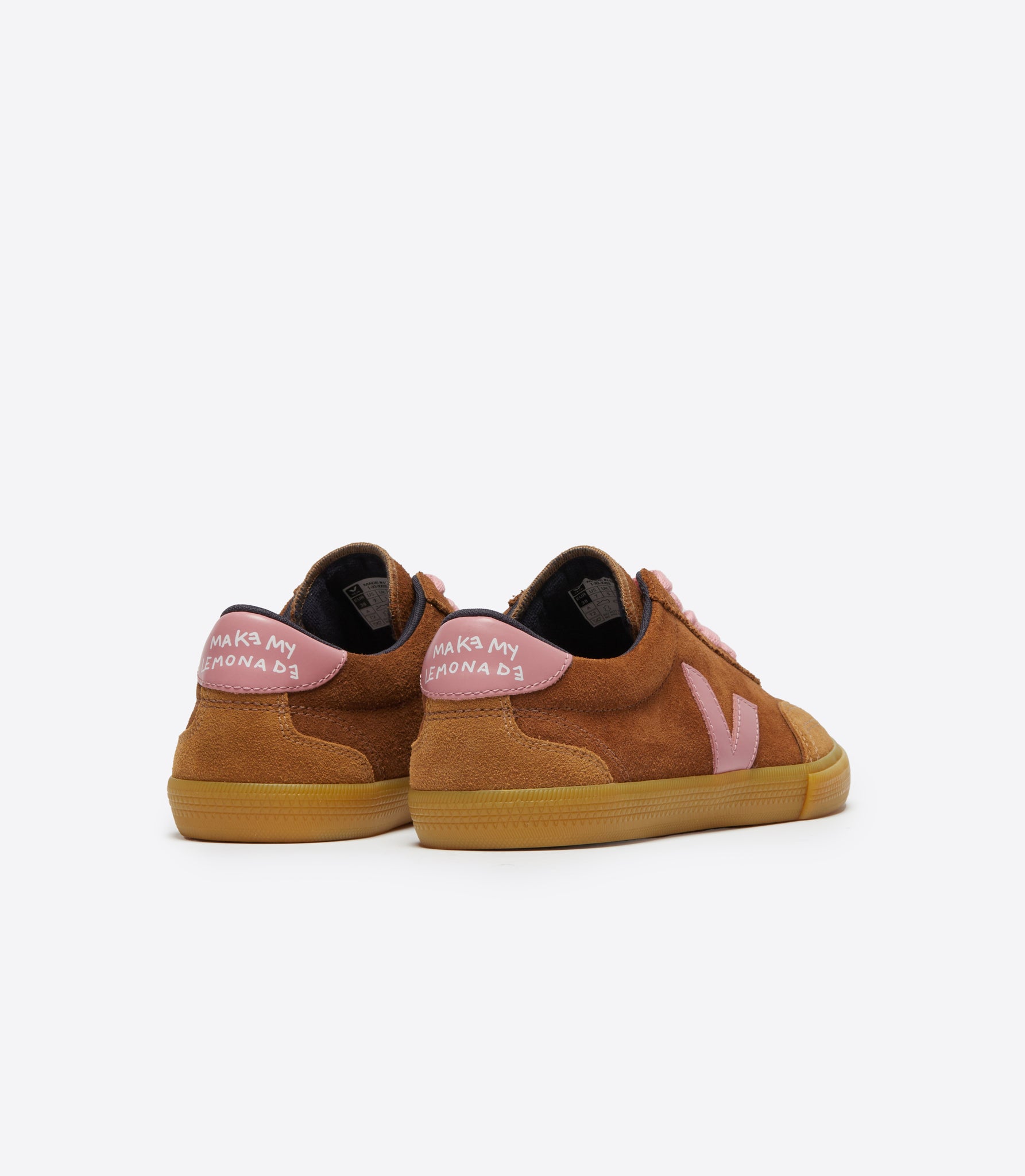 Zapatillas VEJA x Make My Lemonade Volley Cognac