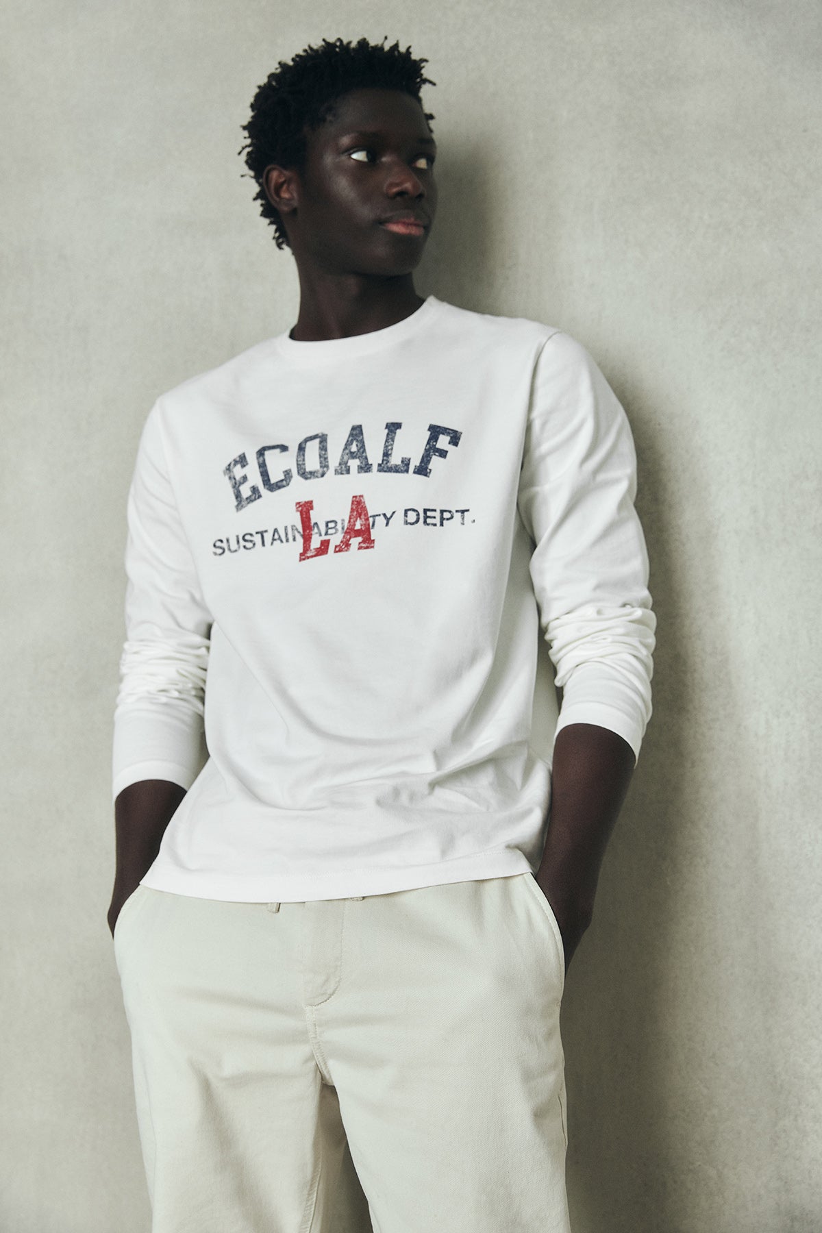 Camiseta ECOALF Venice Off White