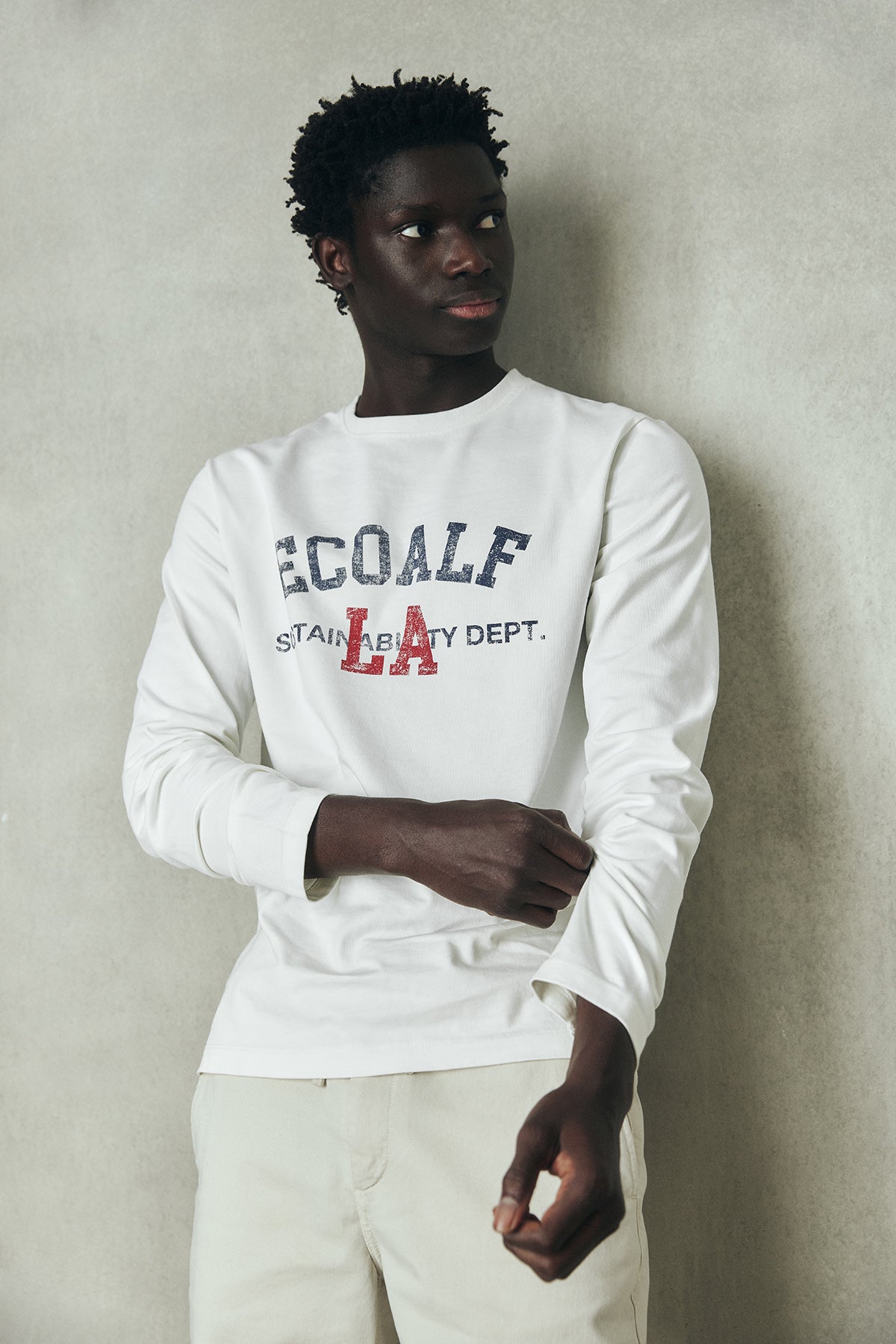 Camiseta ECOALF Venice Off White