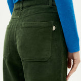 THINKING MU Corduroy Nele Pants Green