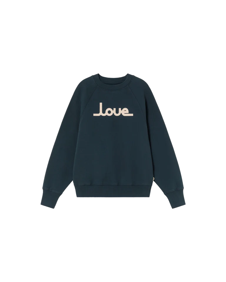 Thinking Mu Graphite Love Bonnie Sweatshirt