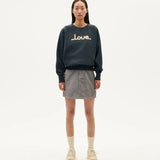 Thinking Mu Graphite Love Bonnie Sweatshirt