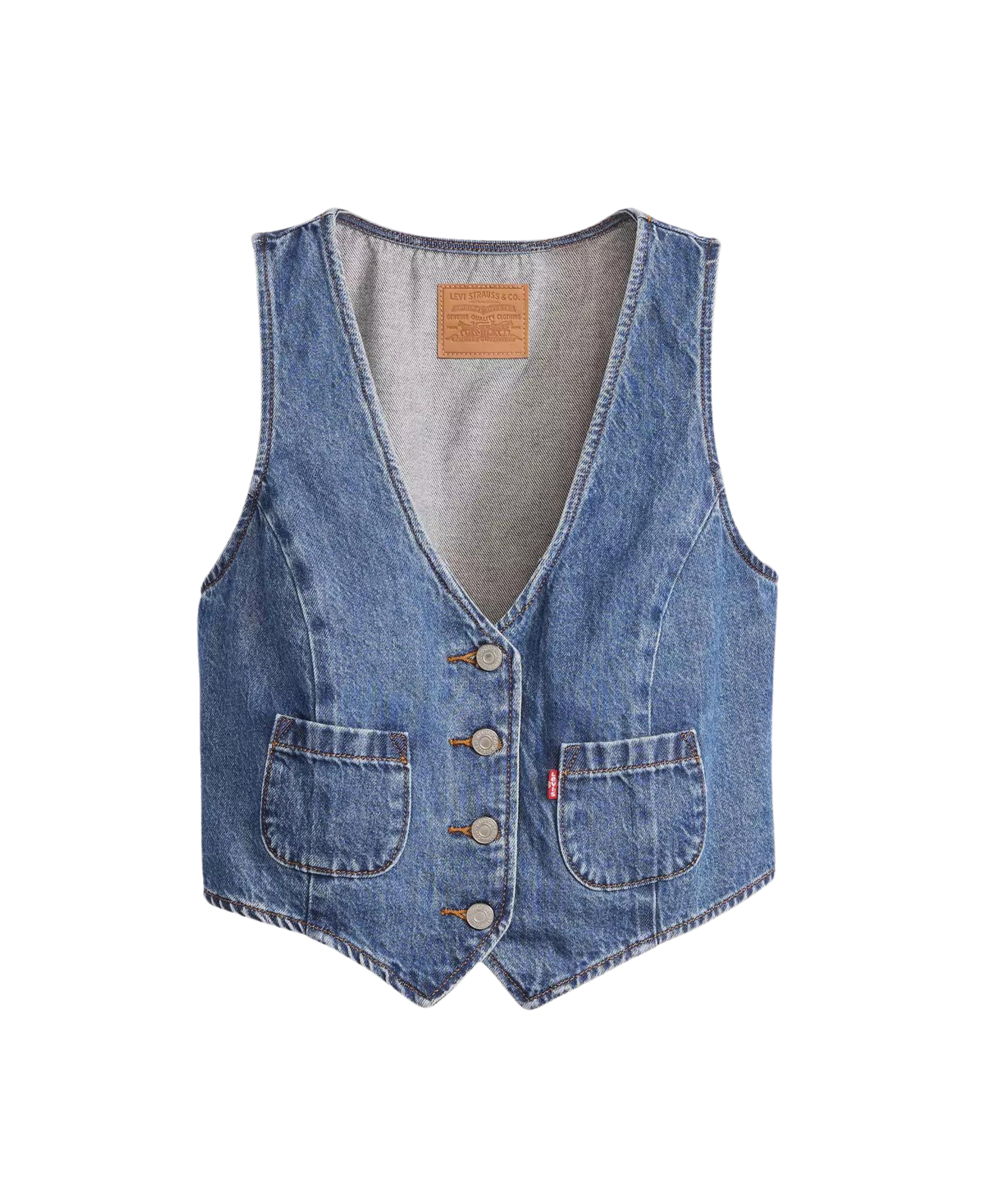 Levi's® Slim Fit Denim Vest 