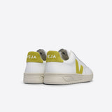 VEJA V-12 Leder-Sneaker in Weiß