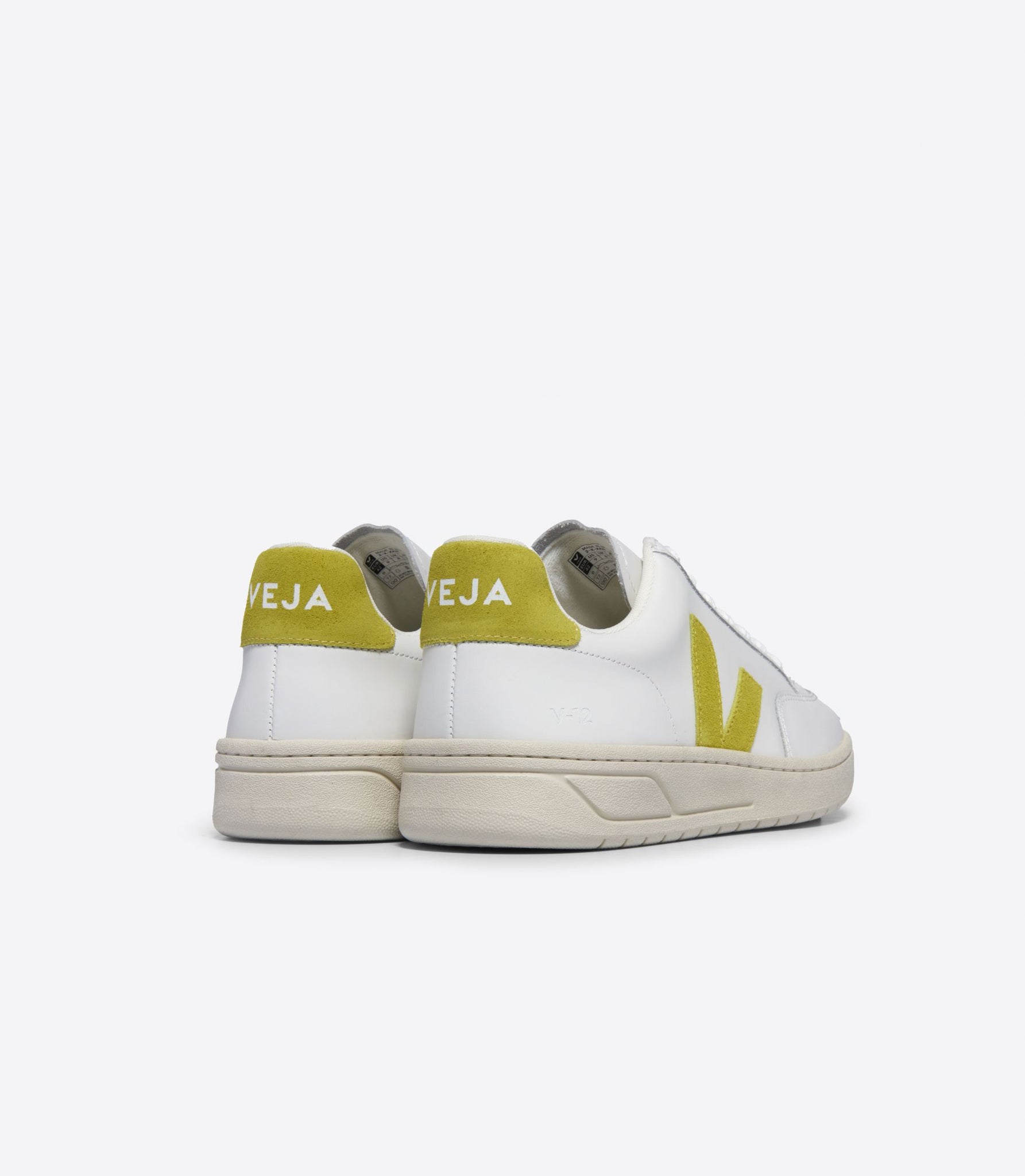 VEJA V-12 Leather White Liquor Sneakers