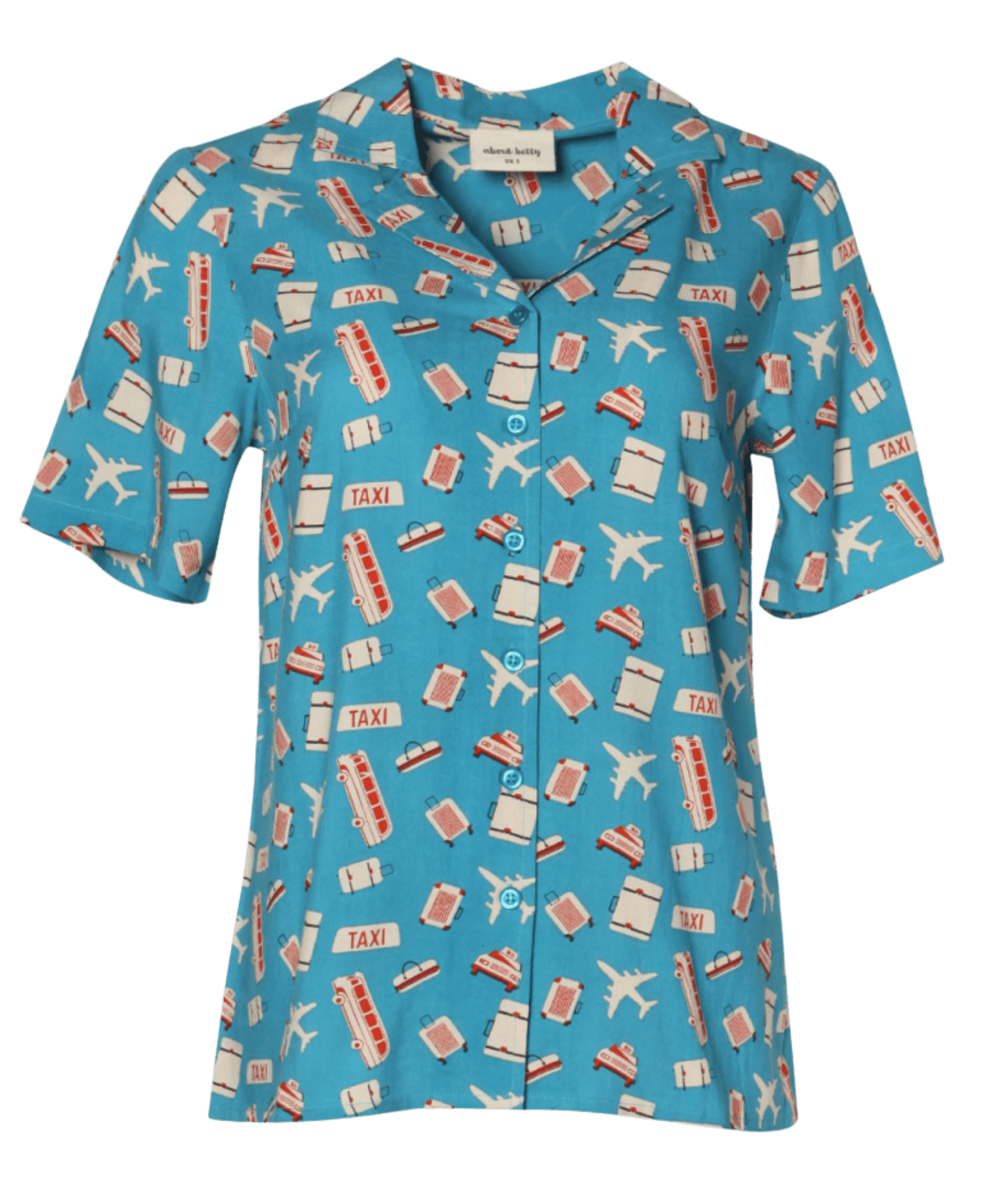Camisa About Betty Vacation - ECRU