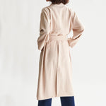 Abrigo 24Colours Gabardina Beige - ECRU