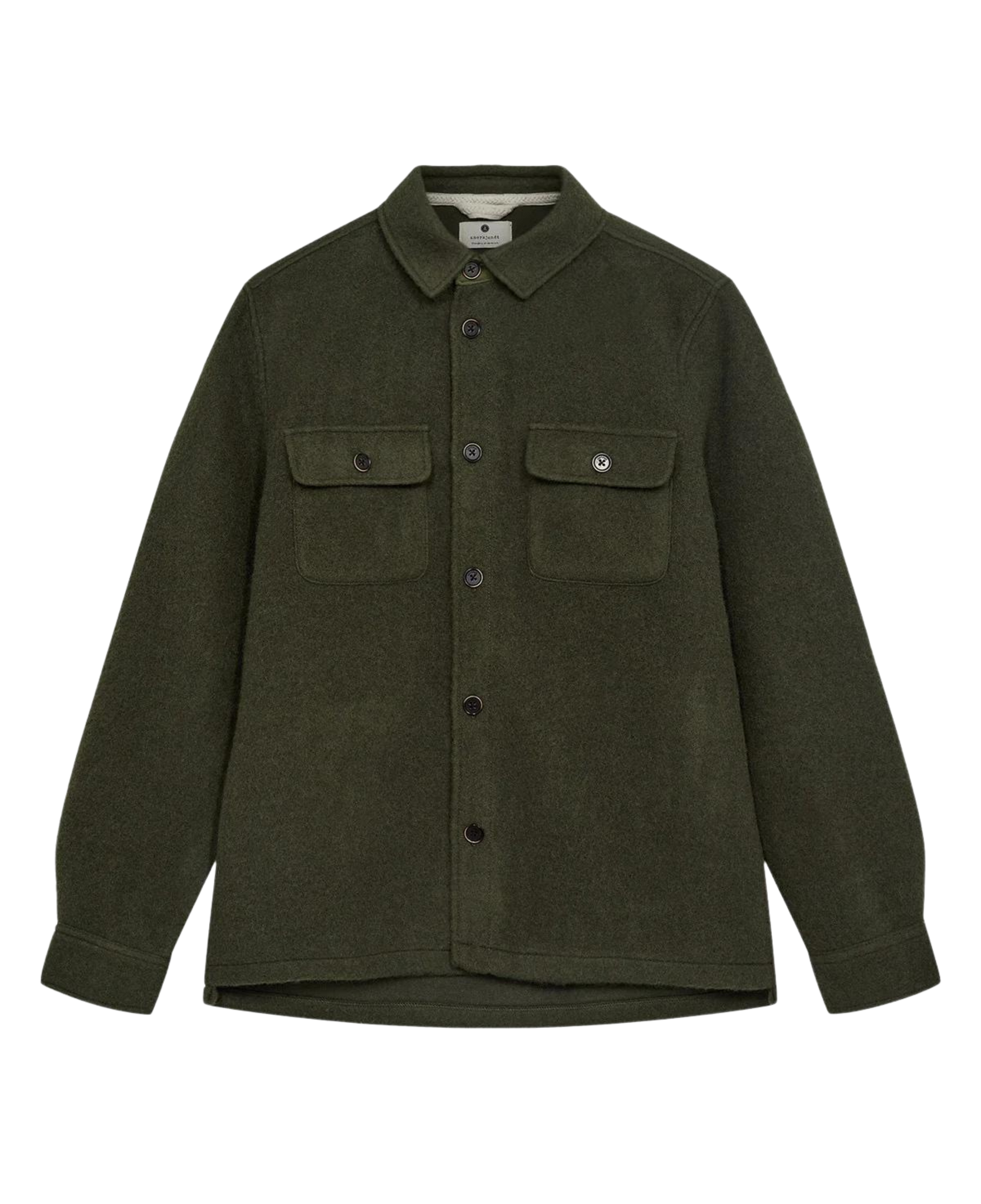 ANERKJENDT Akoscar Lana Overshirt Forest Night