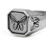 Anillo de Plata TwoJeys Butterfly Effect - ECRU