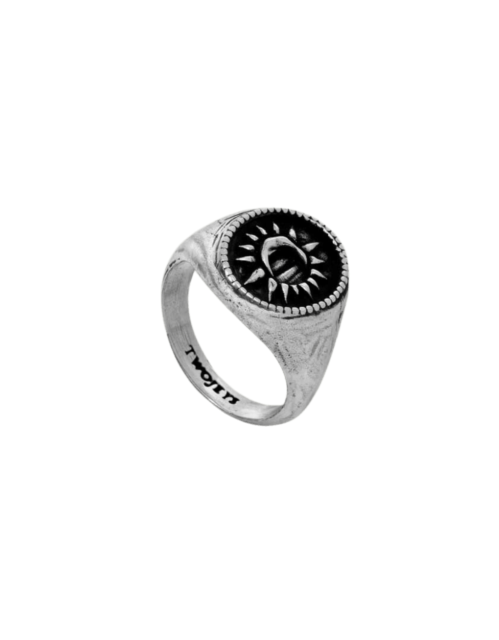 Anillo TwoJeys Midnight Silver - ECRU