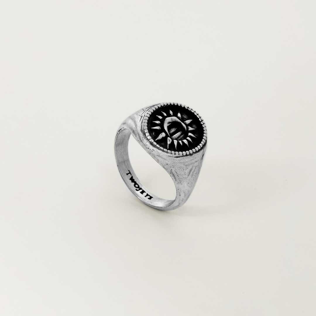 Anillo TwoJeys Midnight Silver - ECRU