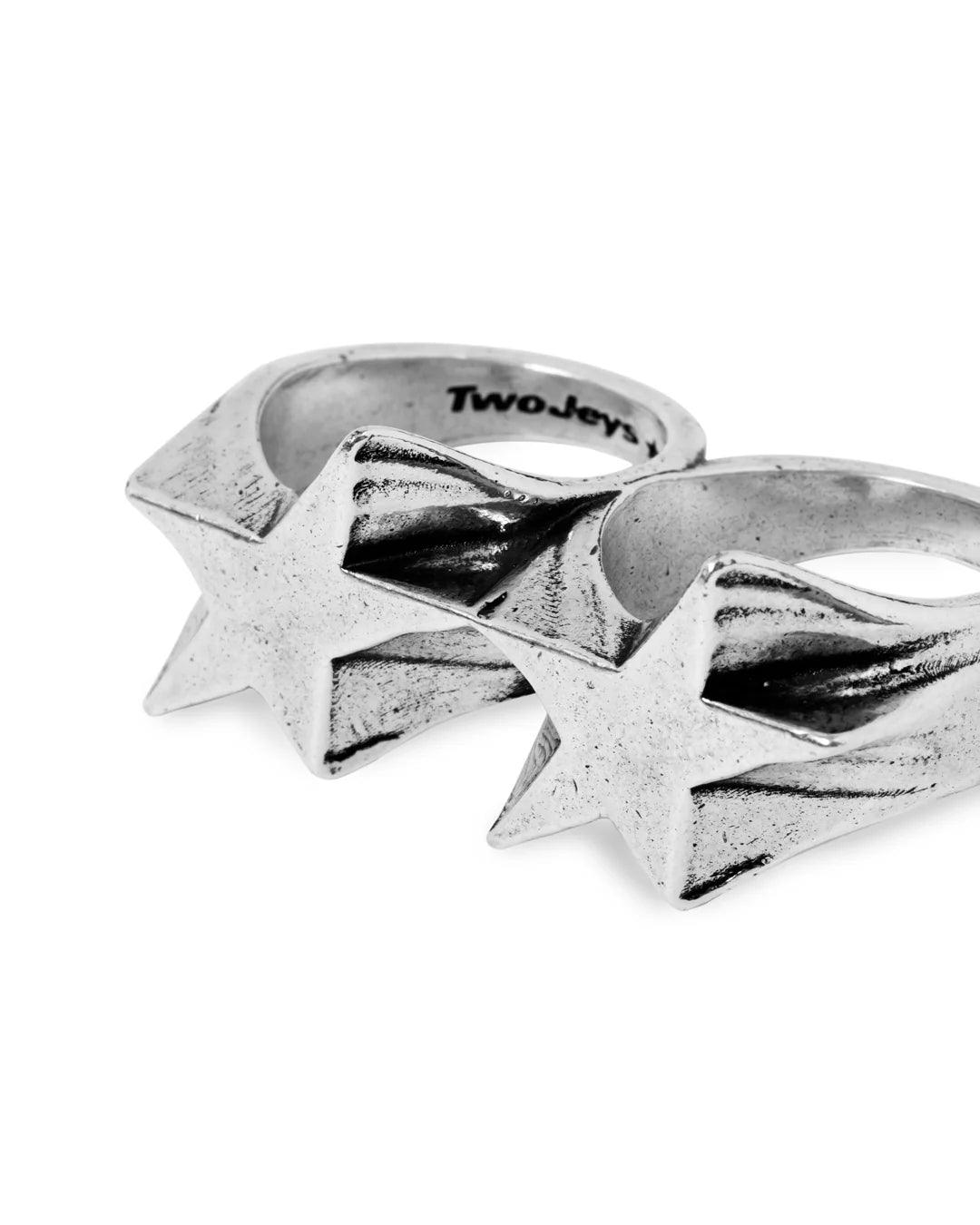 Anillo TwoJeys Superstar Knuckle Silver - ECRU