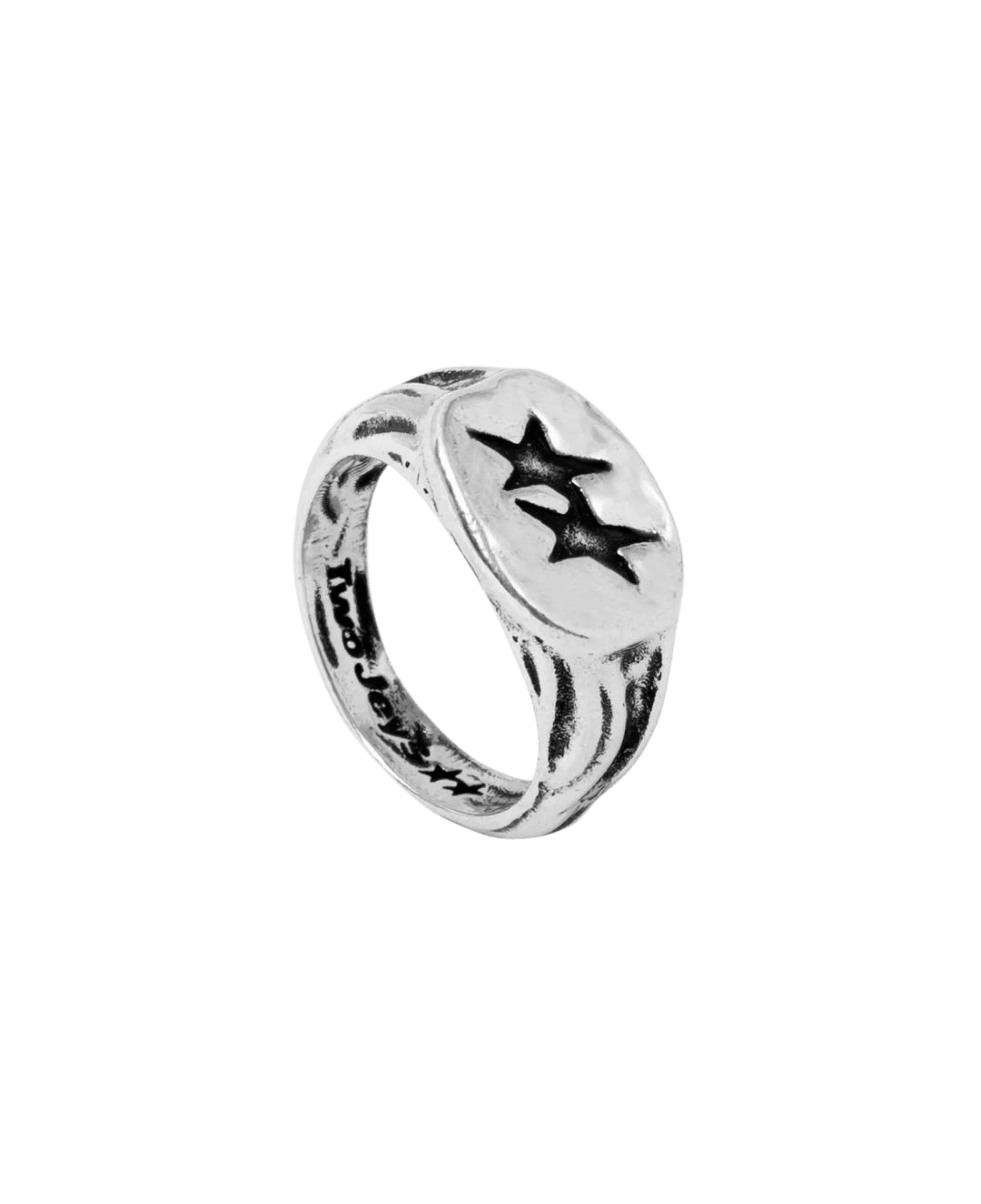 Anillo TwoJeys Superstar Signed Silver - ECRU