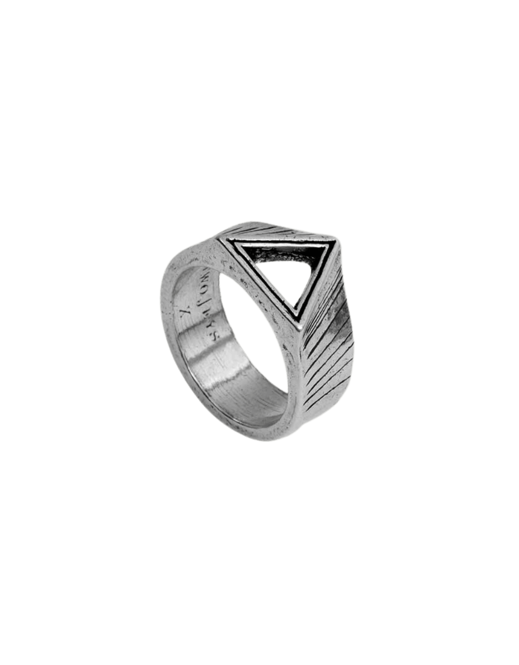 Anillo TwoJeys Triangle Silver - ECRU