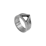 Anillo TwoJeys Triangle Silver - ECRU