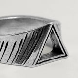 Anillo TwoJeys Triangle Silver - ECRU