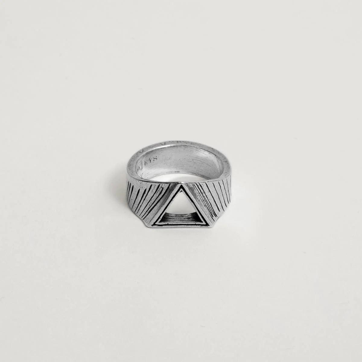 Anillo TwoJeys Triangle Silver - ECRU