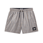 Bañador Weekend Offender Varadero Mid House Check - ECRU