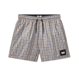 Bañador Weekend Offender Varadero Mid House Check - ECRU