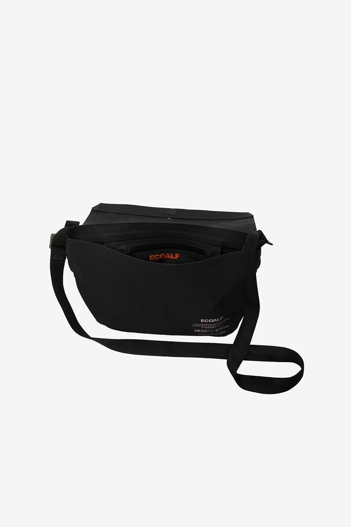 Bandolera ECOALF Bonded Tote Negro - ECRU