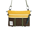 Bandolera Topo Designs Mountain Accesory Shoulder Bag Mustard - ECRU