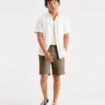 Bermuda Dockers Straight Fit California Camo Green - ECRU