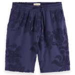 Bermuda Scotch & Soda Jacquard Towelling - ECRU