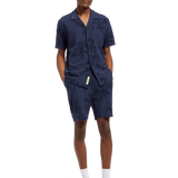 Bermuda Scotch & Soda Jacquard Towelling - ECRU