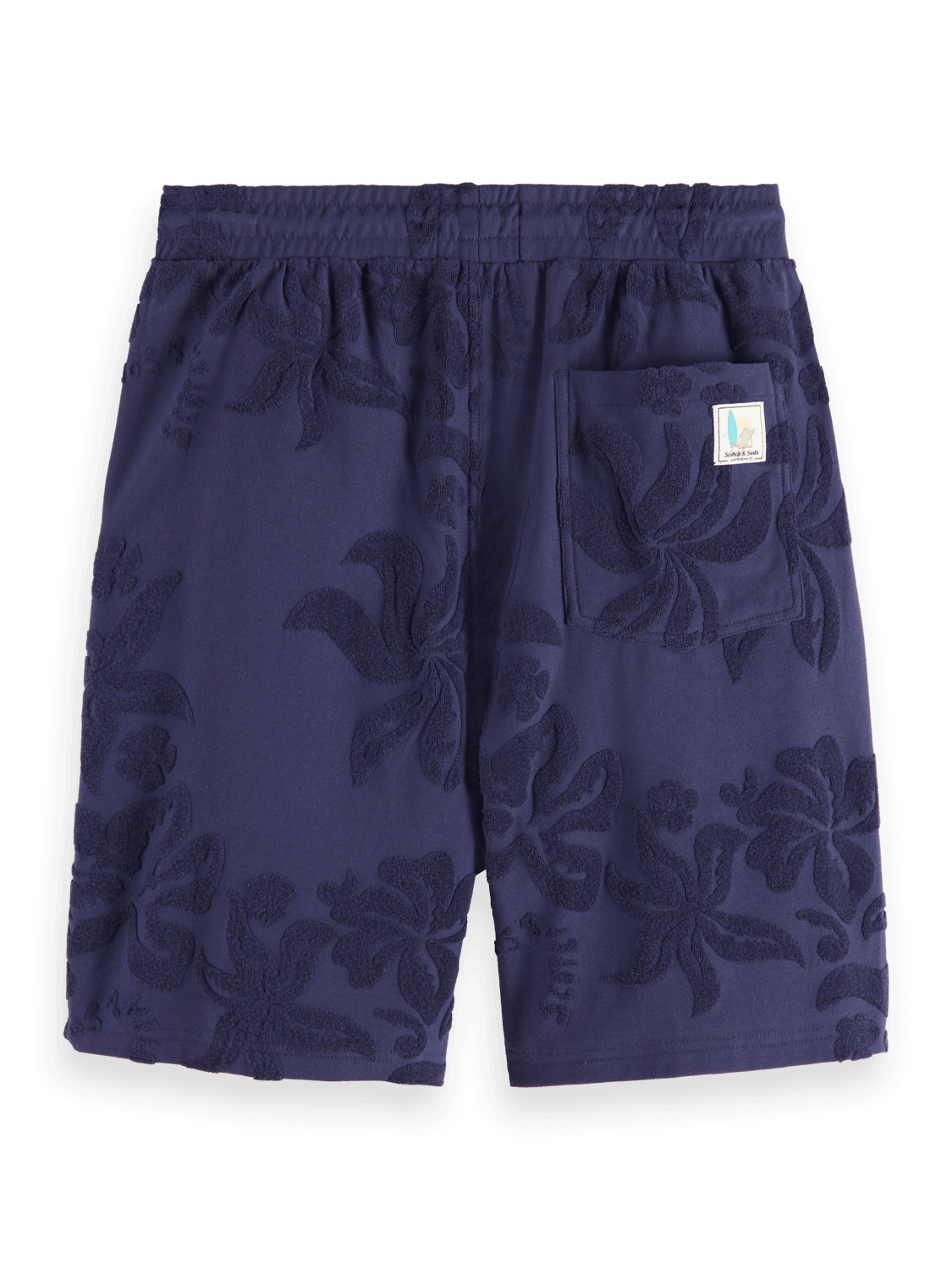 Bermuda Scotch & Soda Jacquard Towelling - ECRU