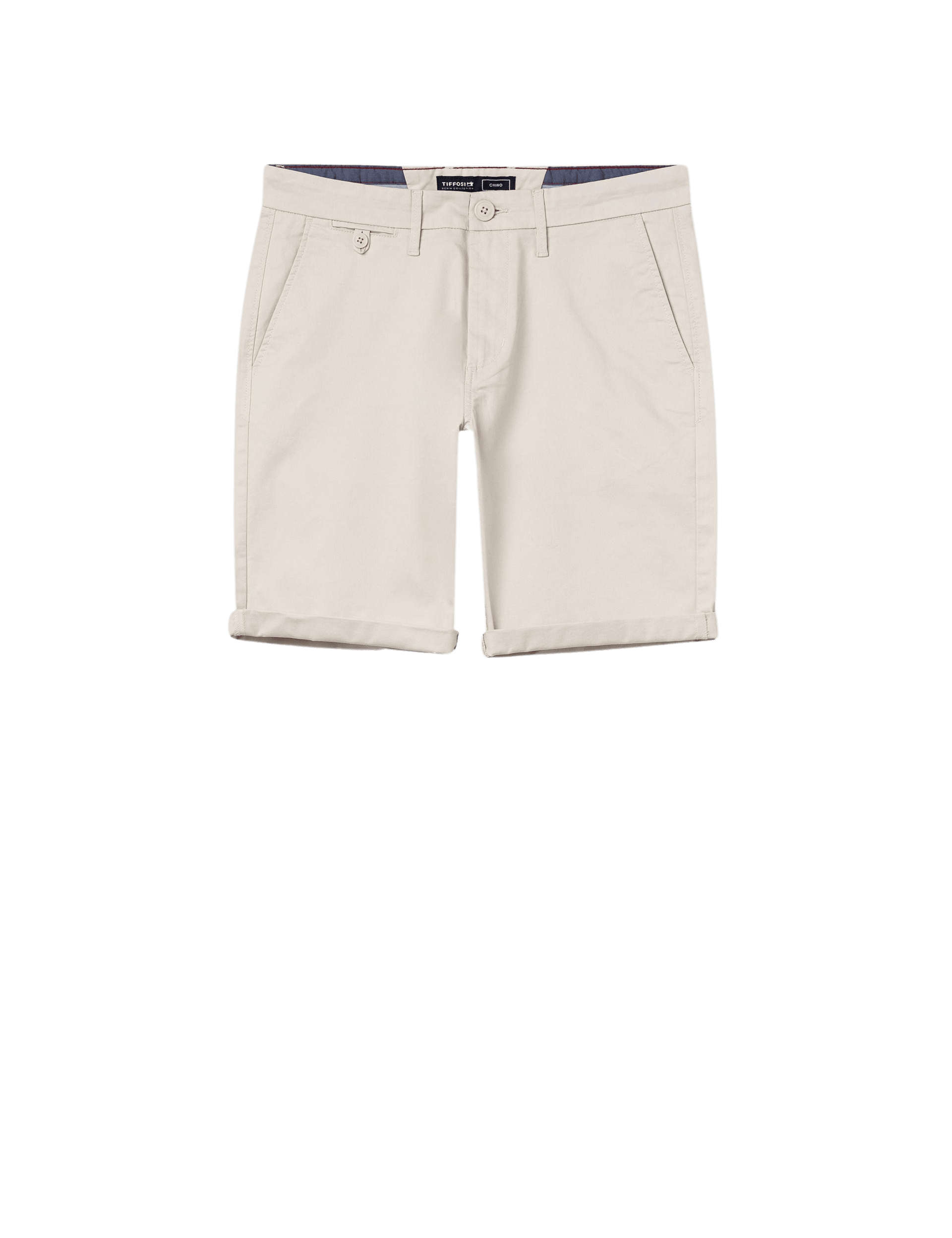 Bermuda TIFFOSI Chino Slim Fit Beige - ECRU