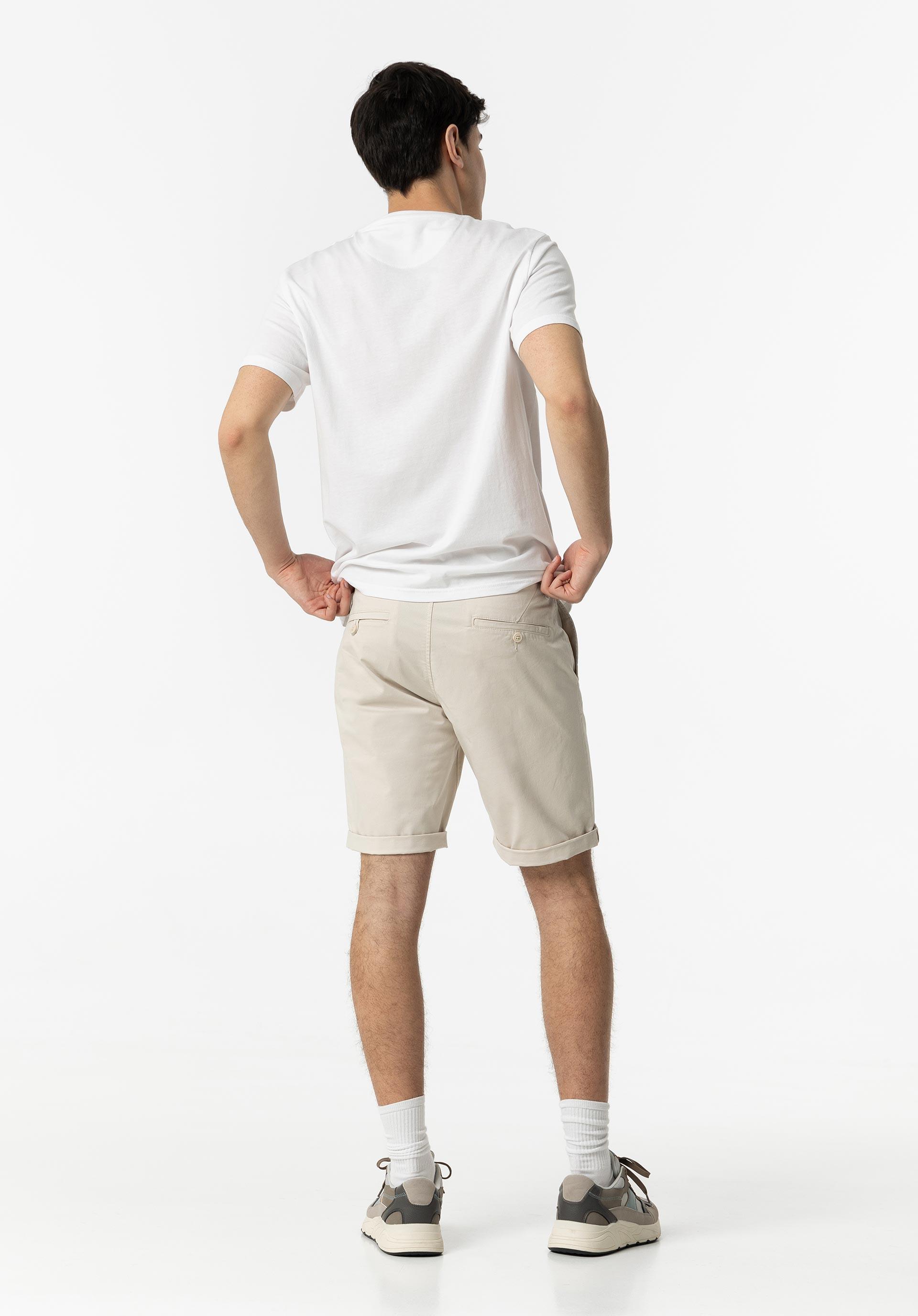 Bermuda TIFFOSI Chino Slim Fit Beige - ECRU