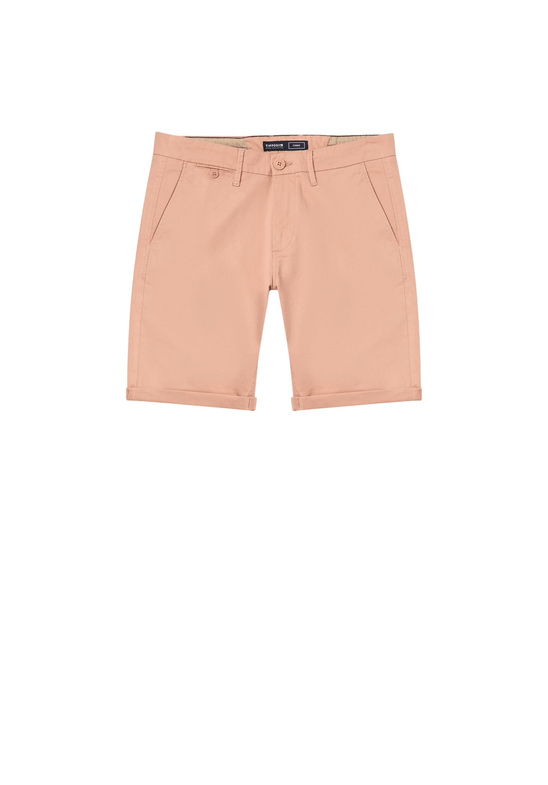 Bermuda TIFFOSI Chino Slim Fit Orange - ECRU