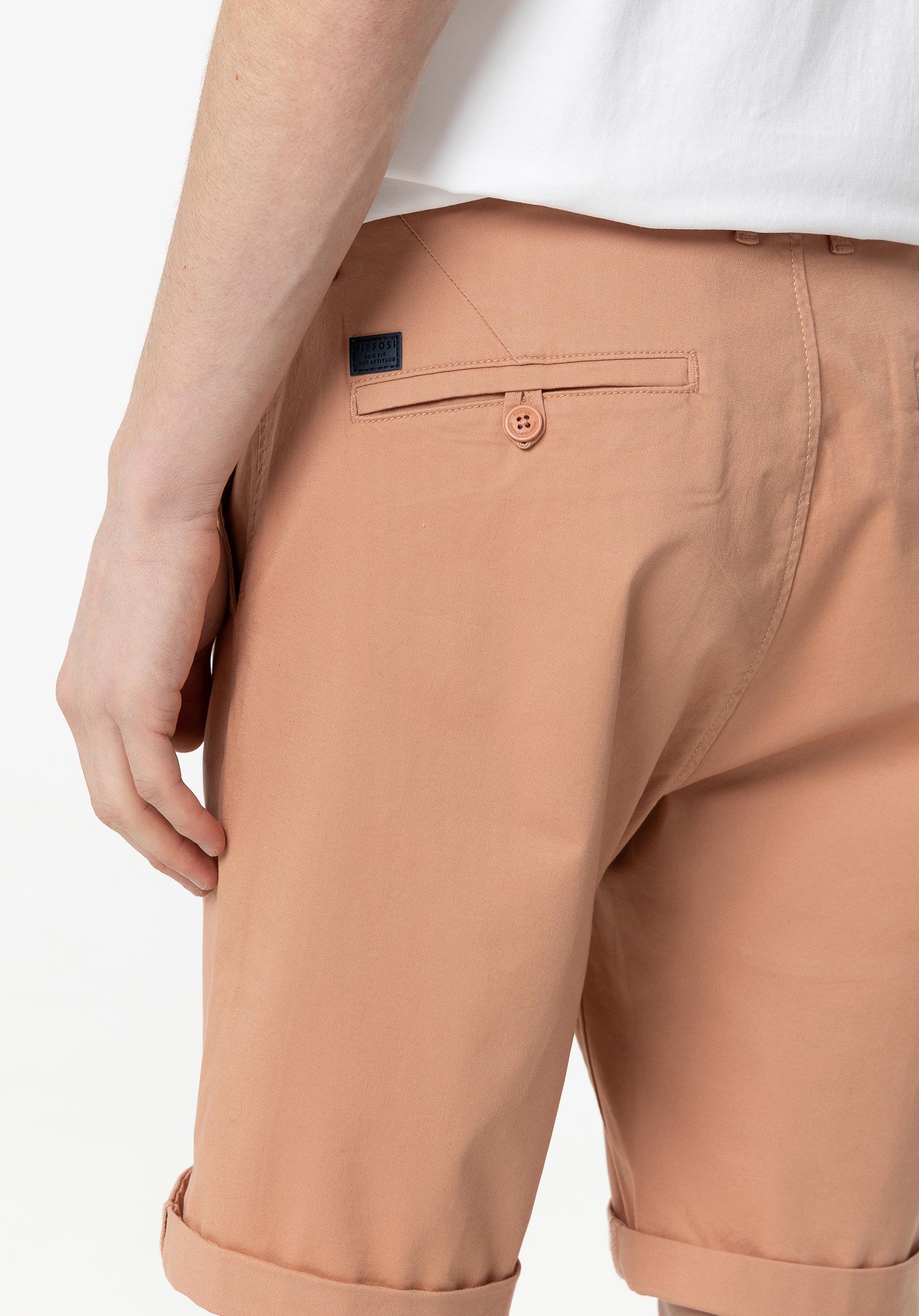 Bermuda TIFFOSI Chino Slim Fit Orange - ECRU