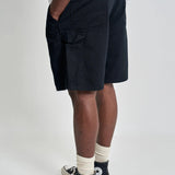 Bermudas Birden Carpenter Black - ECRU