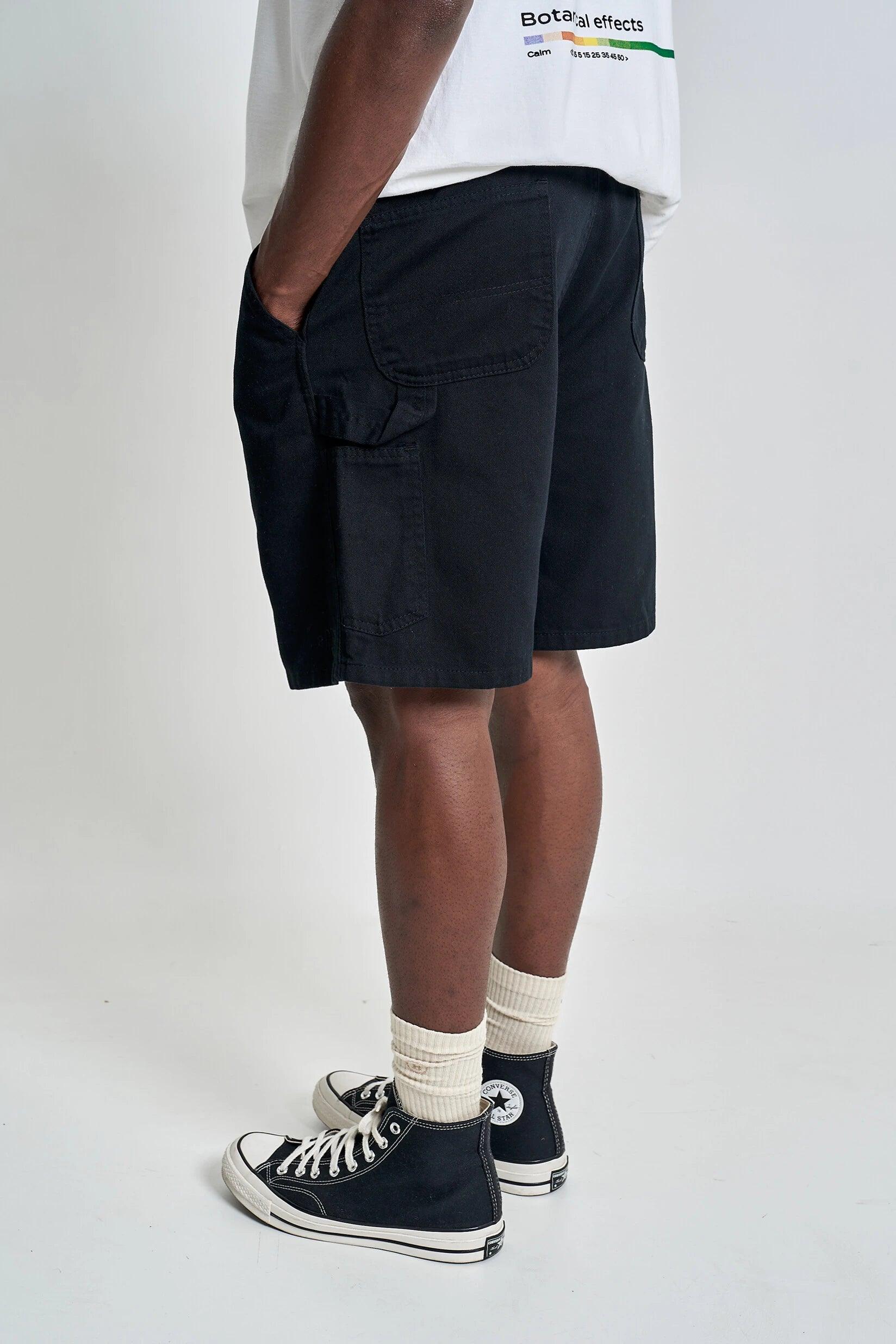 Bermudas Birden Carpenter Black - ECRU