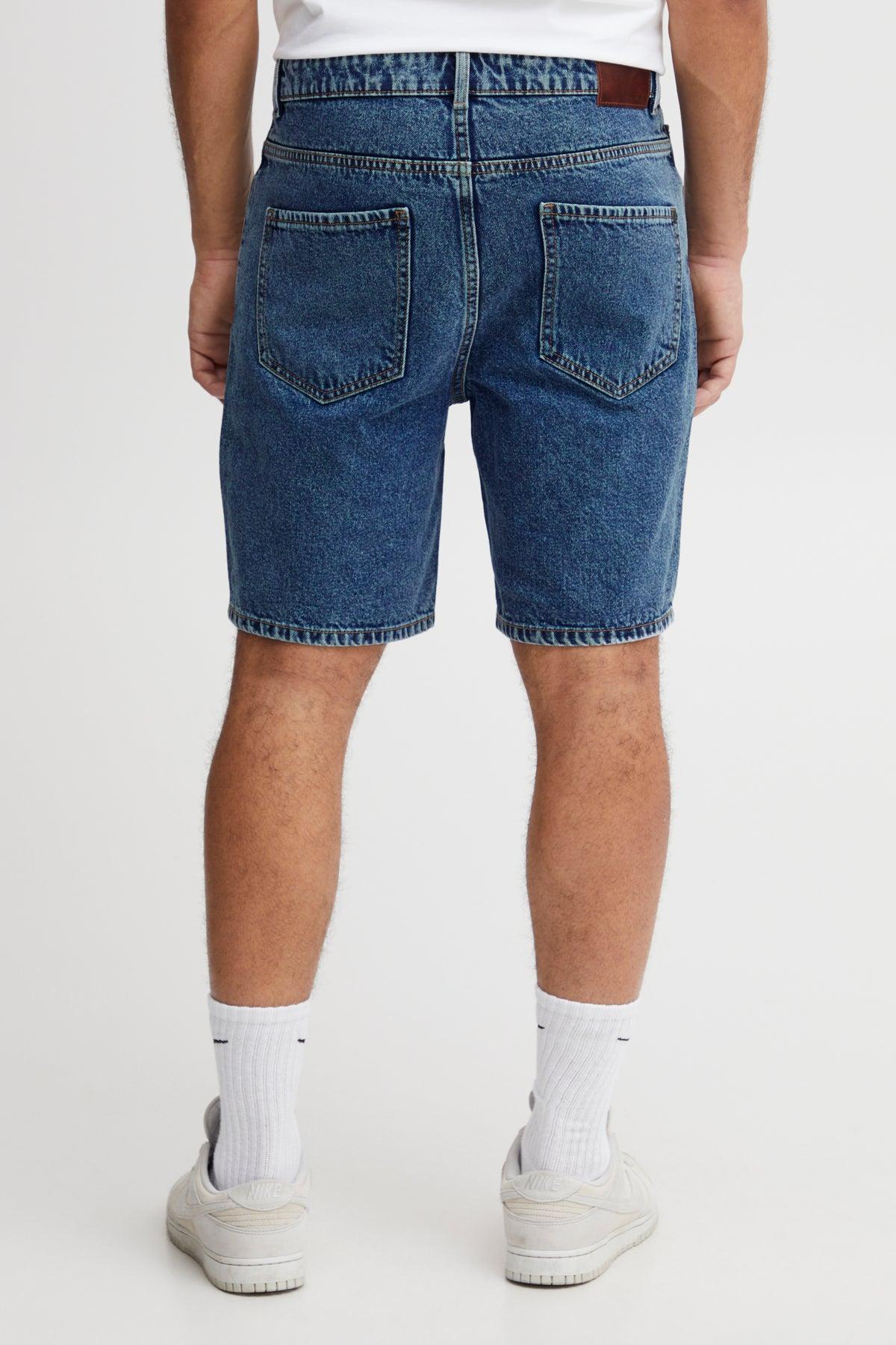 Bermudas de Hombre !Solid Elmo Lt Owen Middle Blue Denim - ECRU