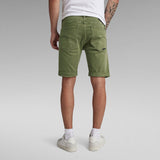 Bermudas G-STAR Vaqueras 3301 Slim Faded Shamrock - ECRU