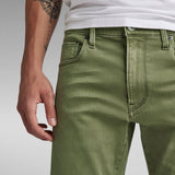 Bermudas G-STAR Vaqueras 3301 Slim Faded Shamrock - ECRU