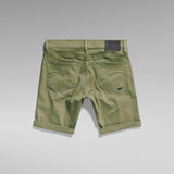 Bermudas G-STAR Vaqueras 3301 Slim Faded Shamrock - ECRU