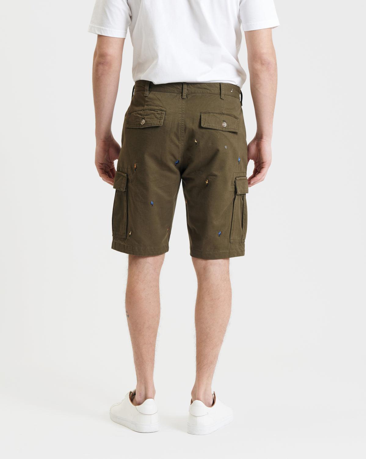 Bermudas Gianni Lupo GL307R Cargo Military - ECRU