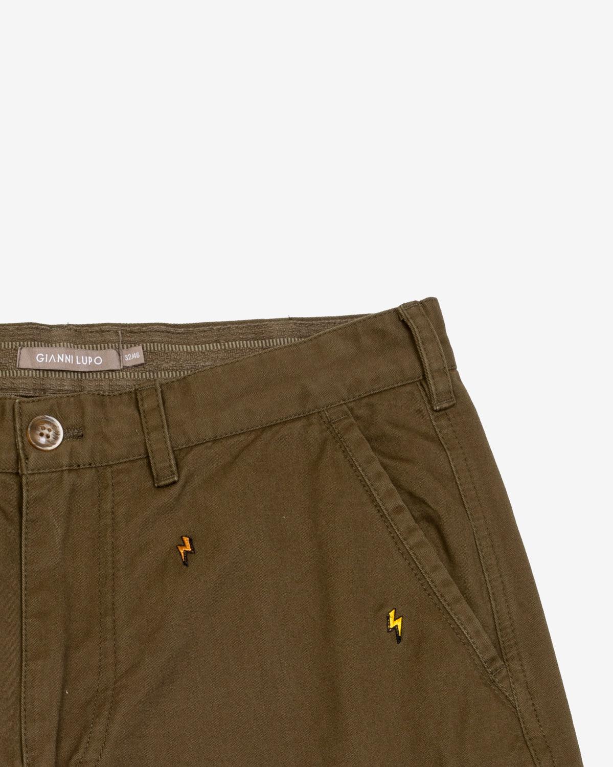 Bermudas Gianni Lupo GL307R Cargo Military - ECRU