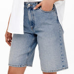 Bermudas ONLY Sonny Light Blue Denim - ECRU