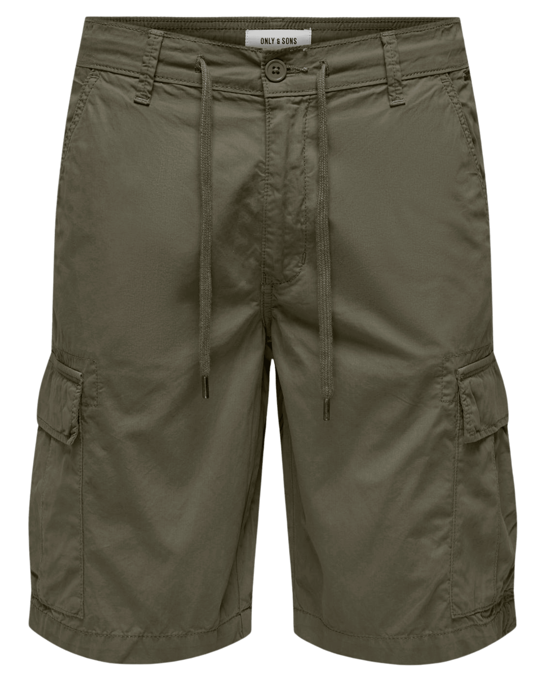 Bermudas Only&Sons Loc Cargo Olive Night - ECRU