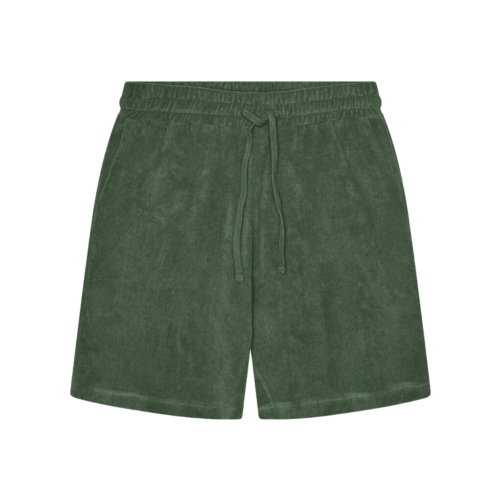 Bermudas Revolution Terry 4039 Dust Green - ECRU