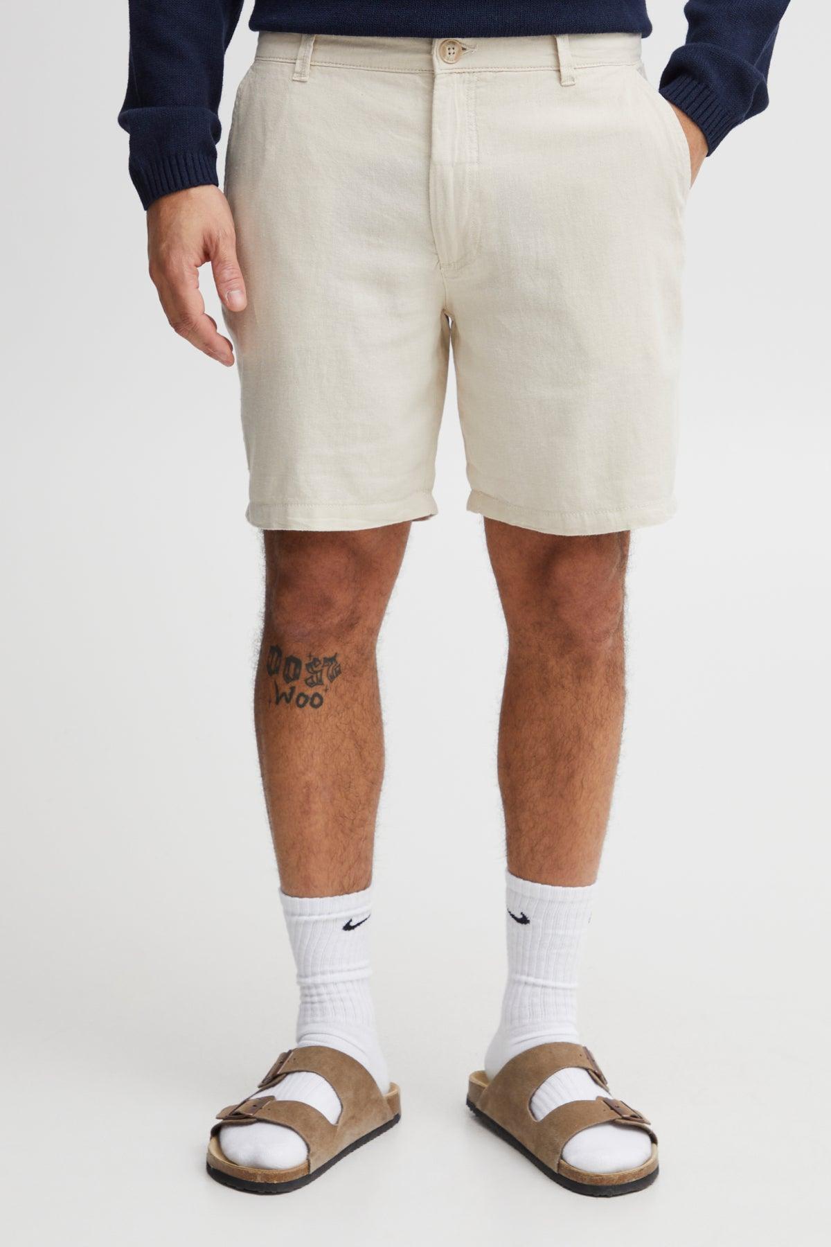 Bermudas !Solid Aurelius Oatmeal - ECRU