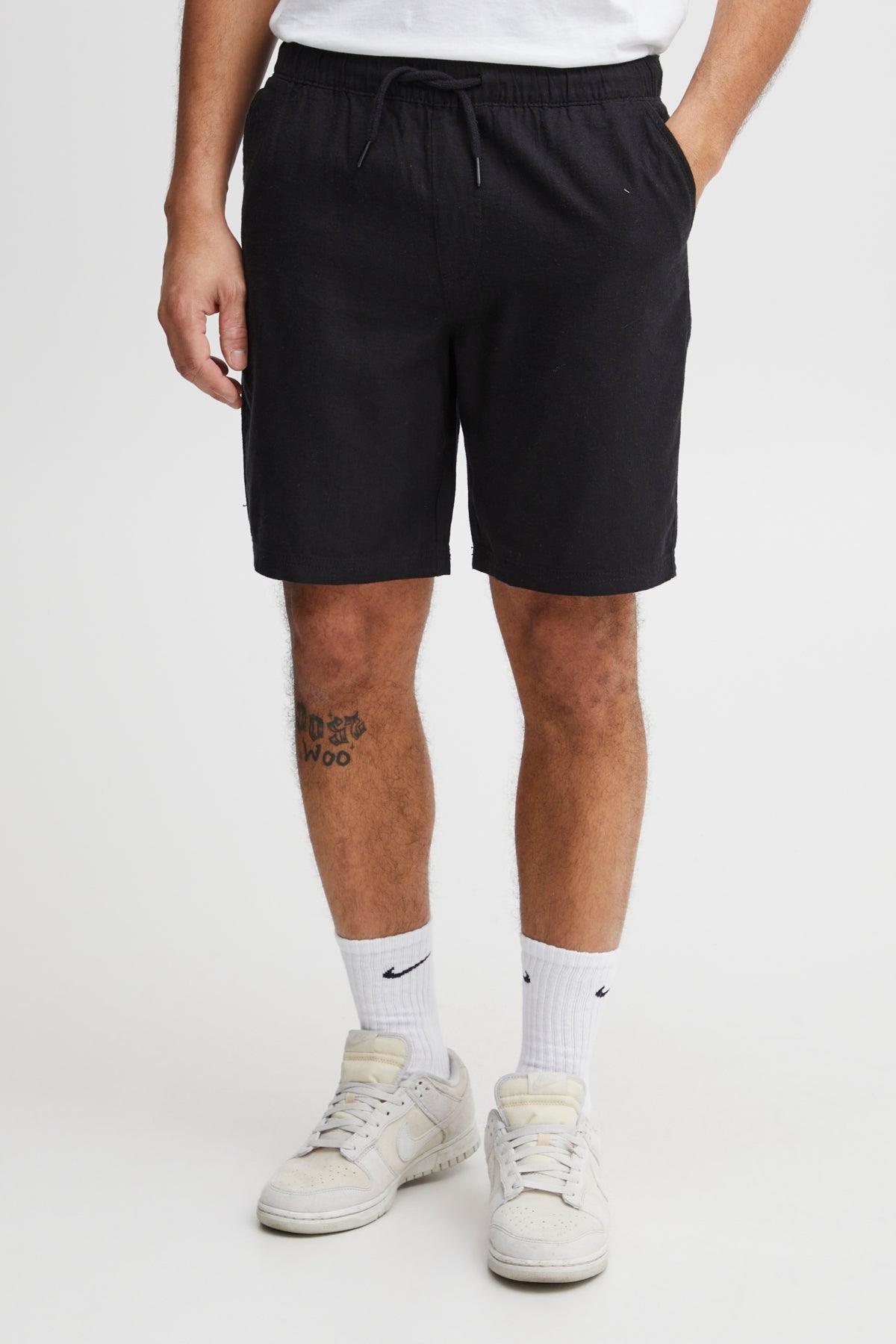 Bermudas !Solid Aurelius True Black - ECRU