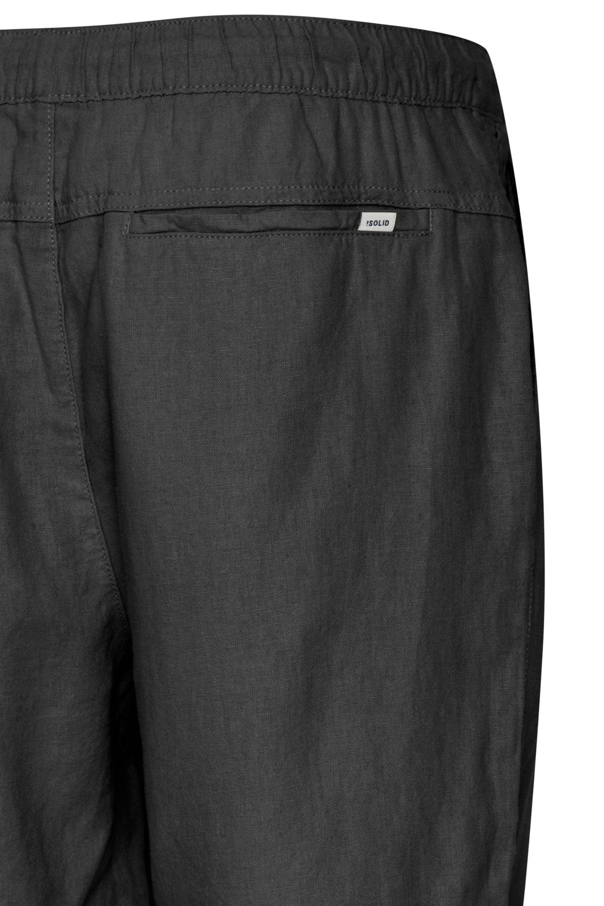 Bermudas !Solid Aurelius True Black - ECRU